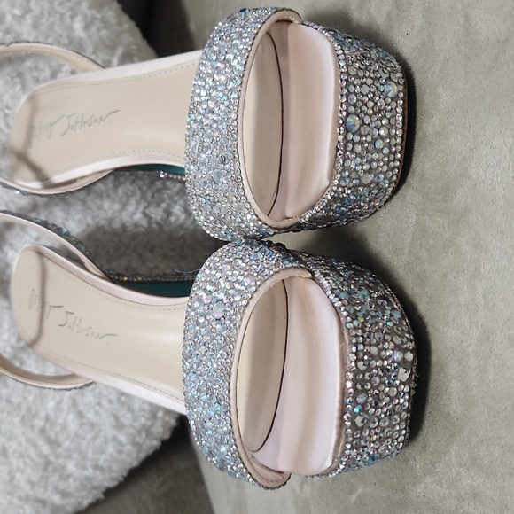 Beth Blue by Betsey Johnson Wedding Heels - Picture 4 of 7